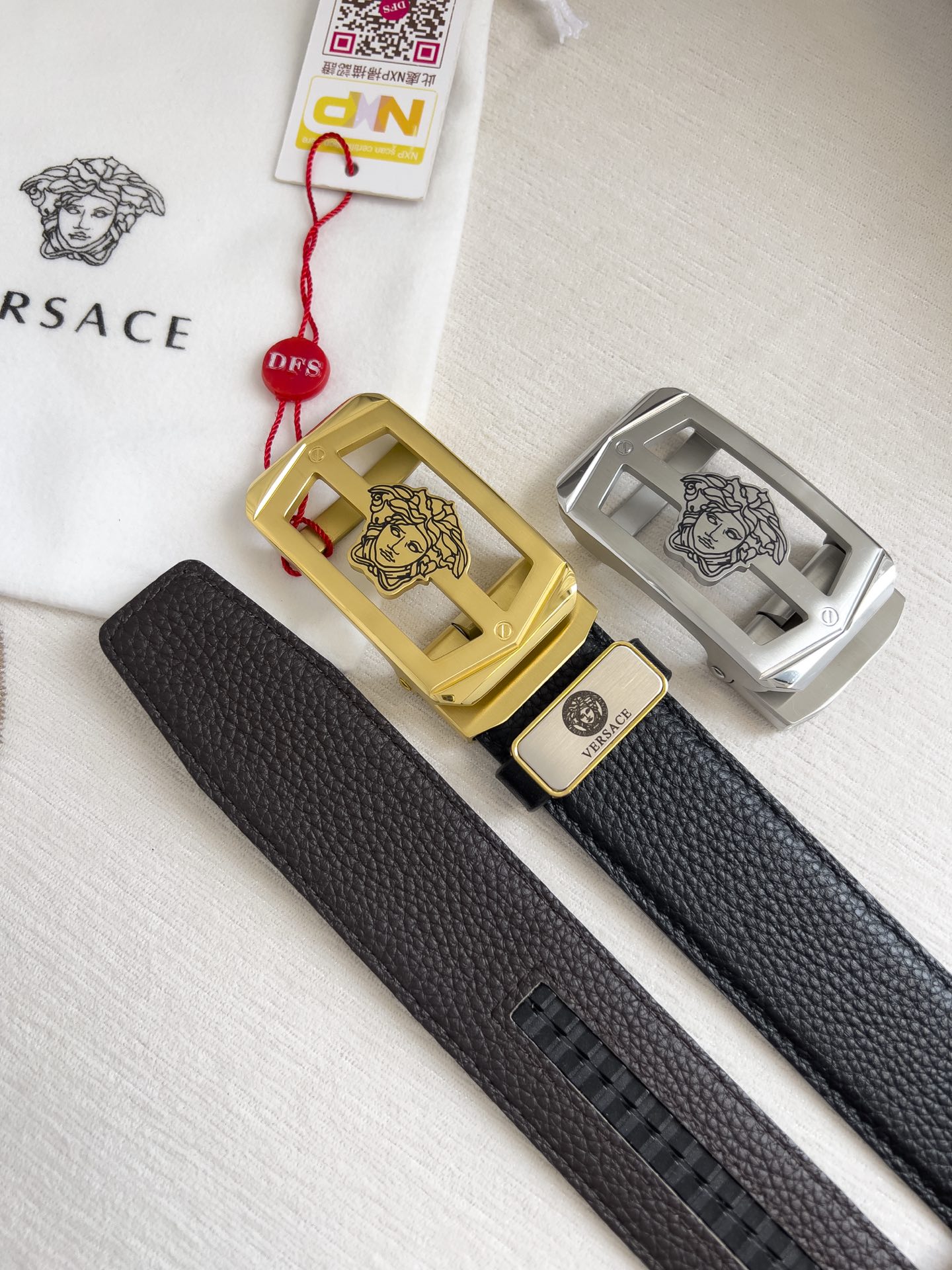 Versace Leather Belts 1:1 Mirror Version
