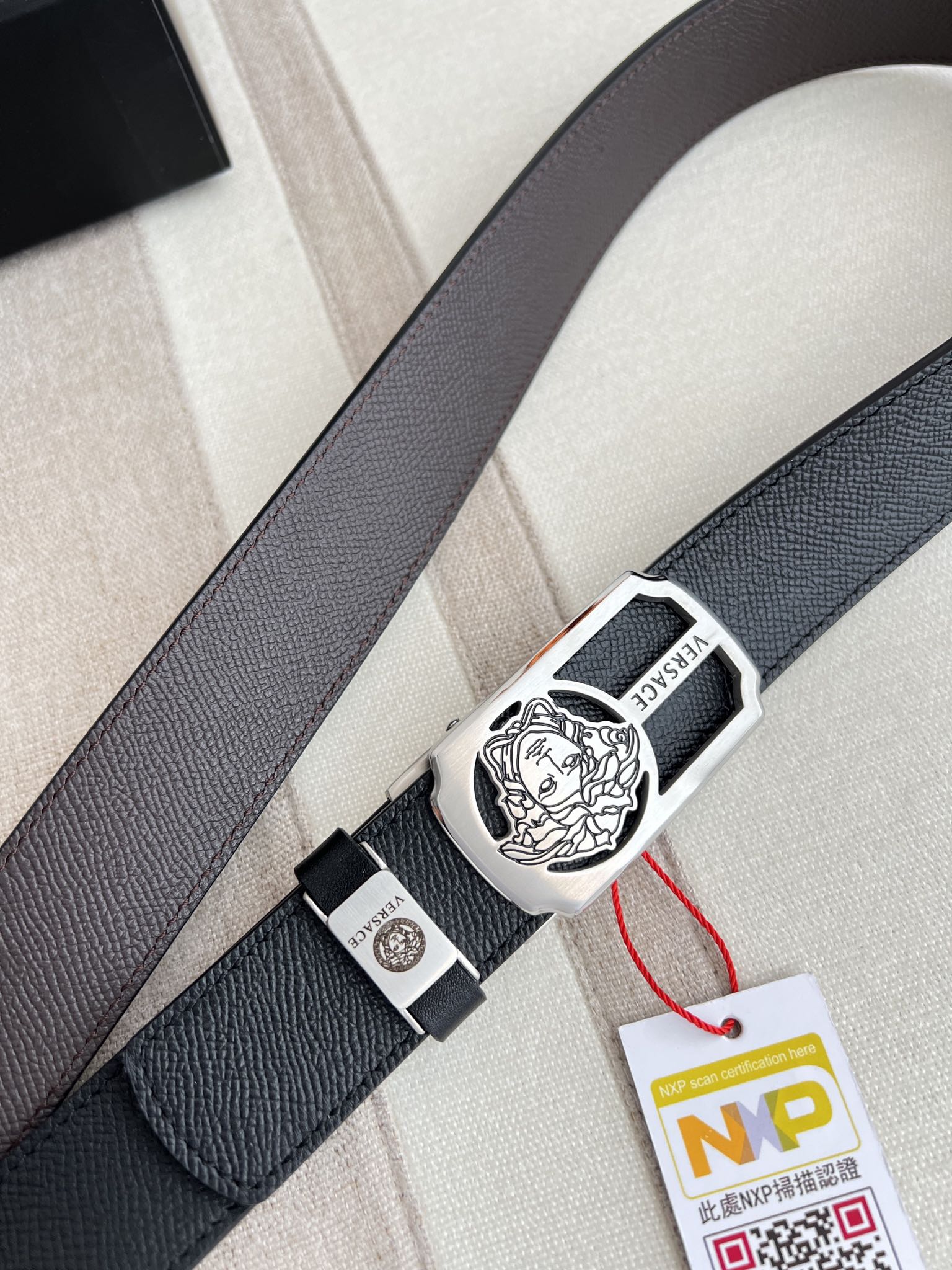 Versace Leather Belts 1:1 Mirror Version