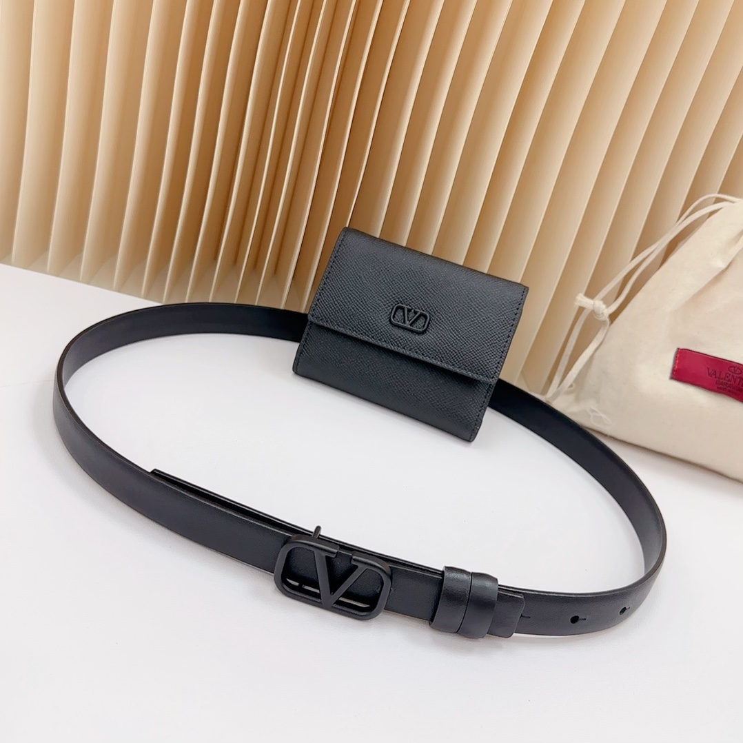 Valentino Leather Belts 1:1 Mirror Version