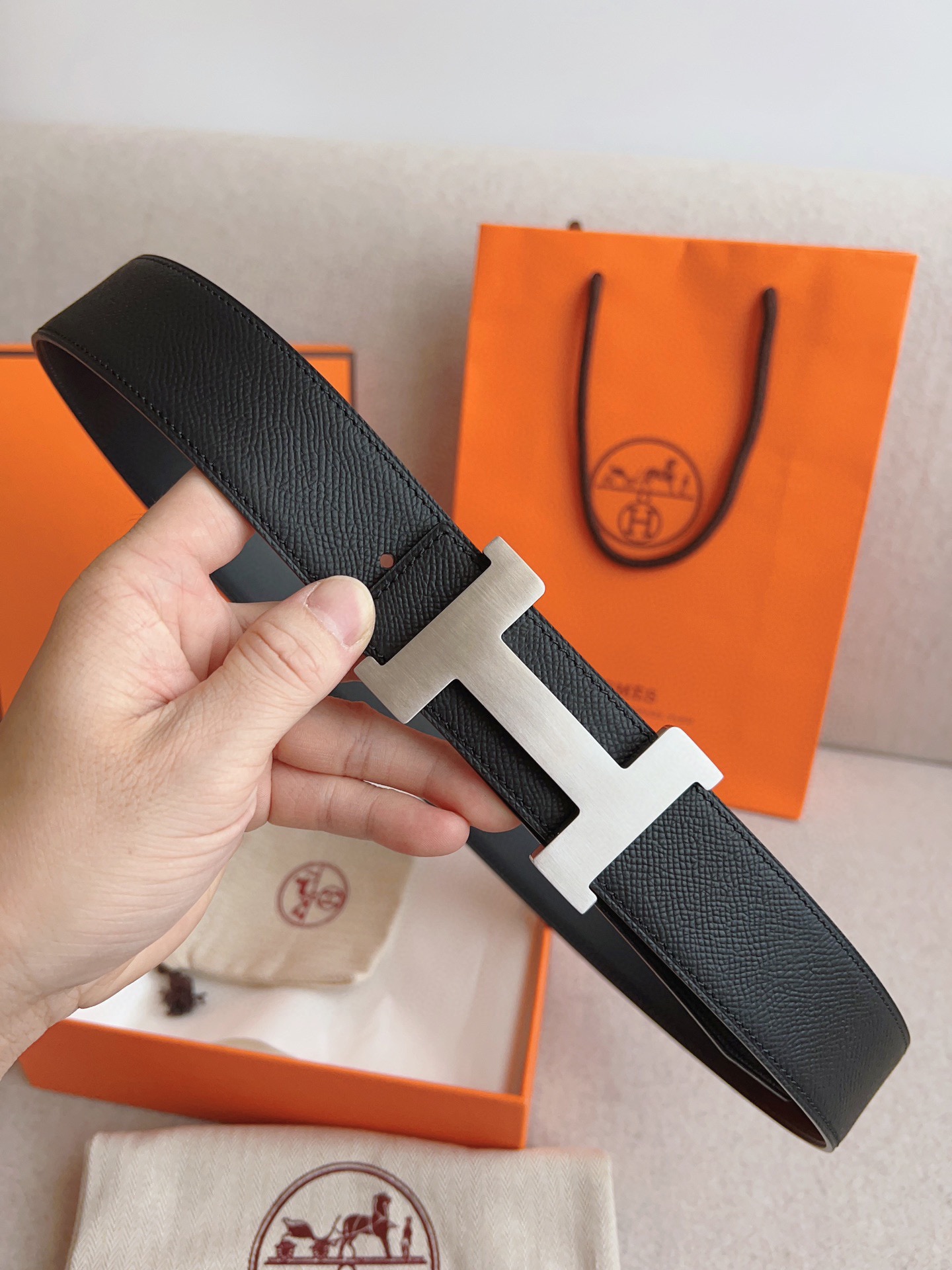 Hermes Leather Belts 1:1 Mirror Version