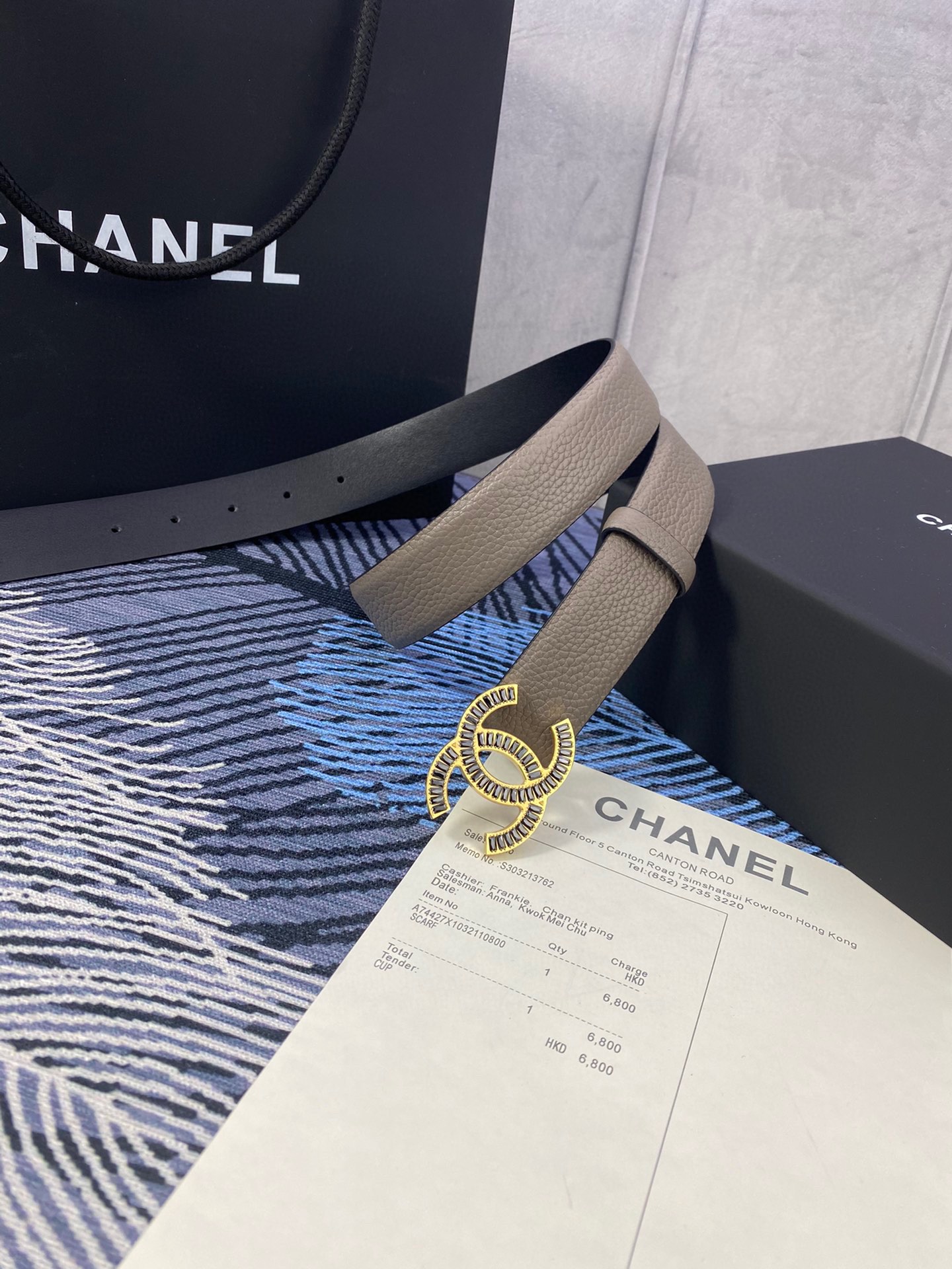 Chanel Leather Belts 1:1 Mirror Version