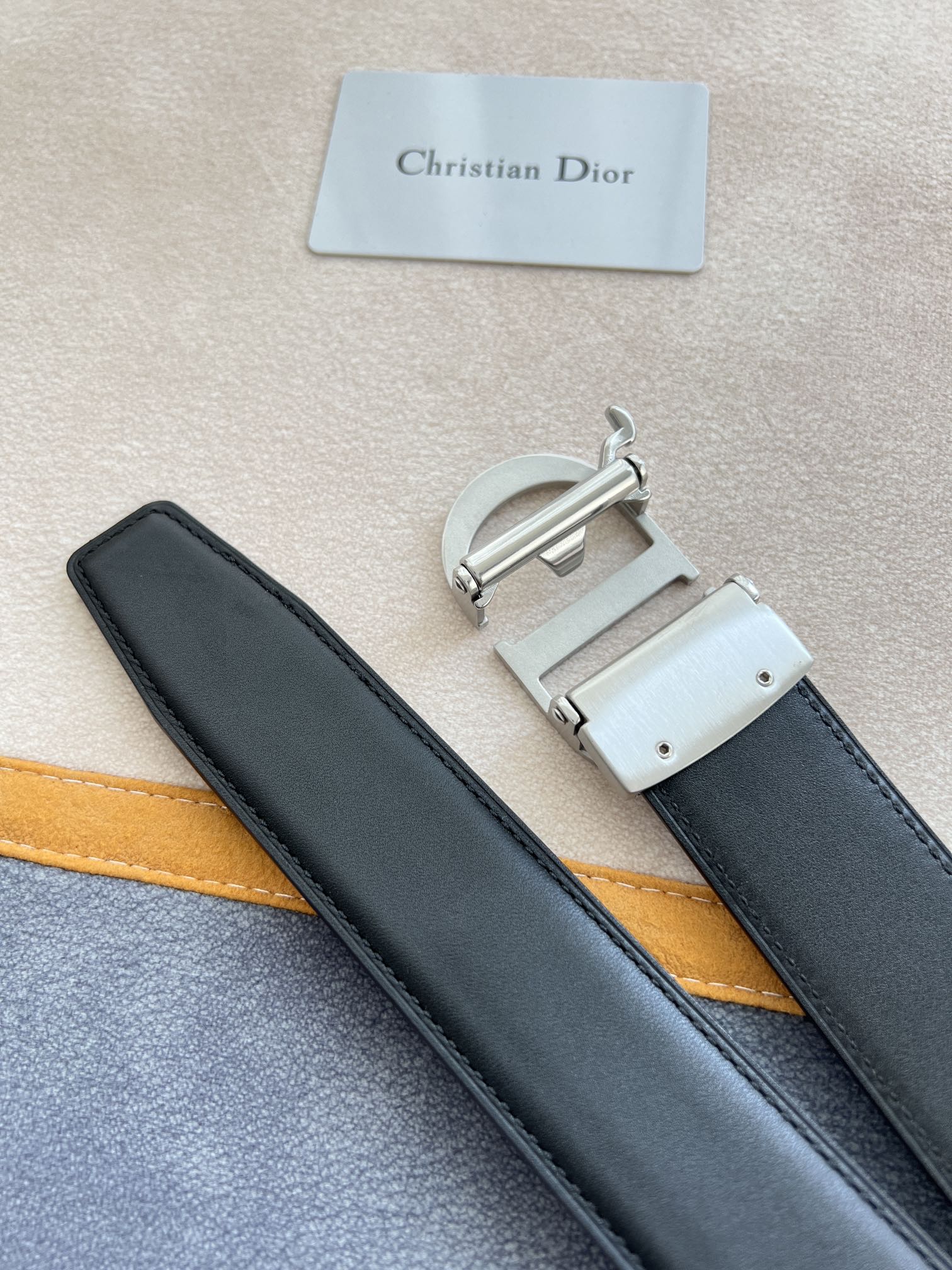 Dior Leather Belts 1:1 Mirror Version