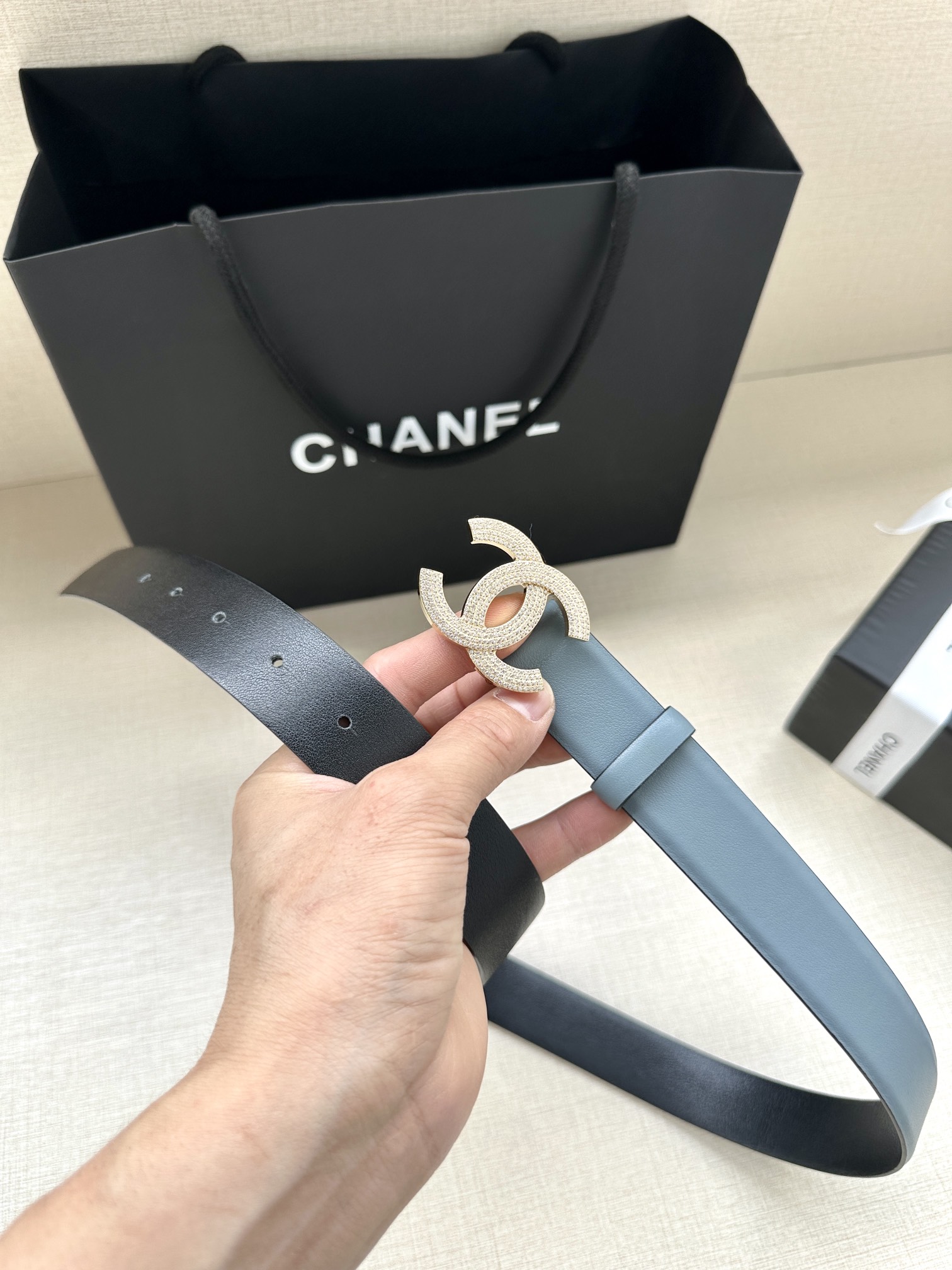 Chanel Leather Belts 1:1 Mirror Version