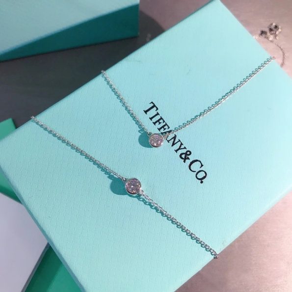 Tiffany Elsa Bracelet Dupe, White Gold