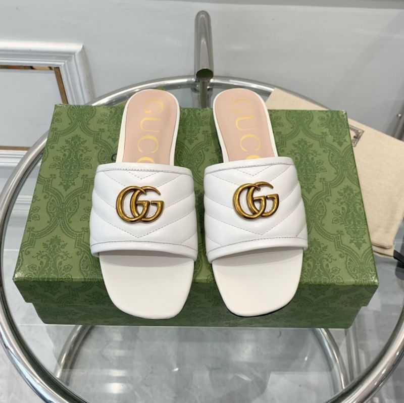 Gucci Double G Slide Sandal 619893 (Replica)