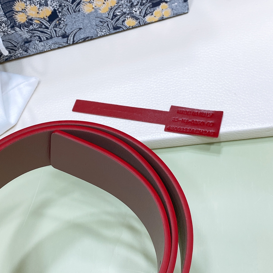Dior Leather Belts 1:1 Mirror Version