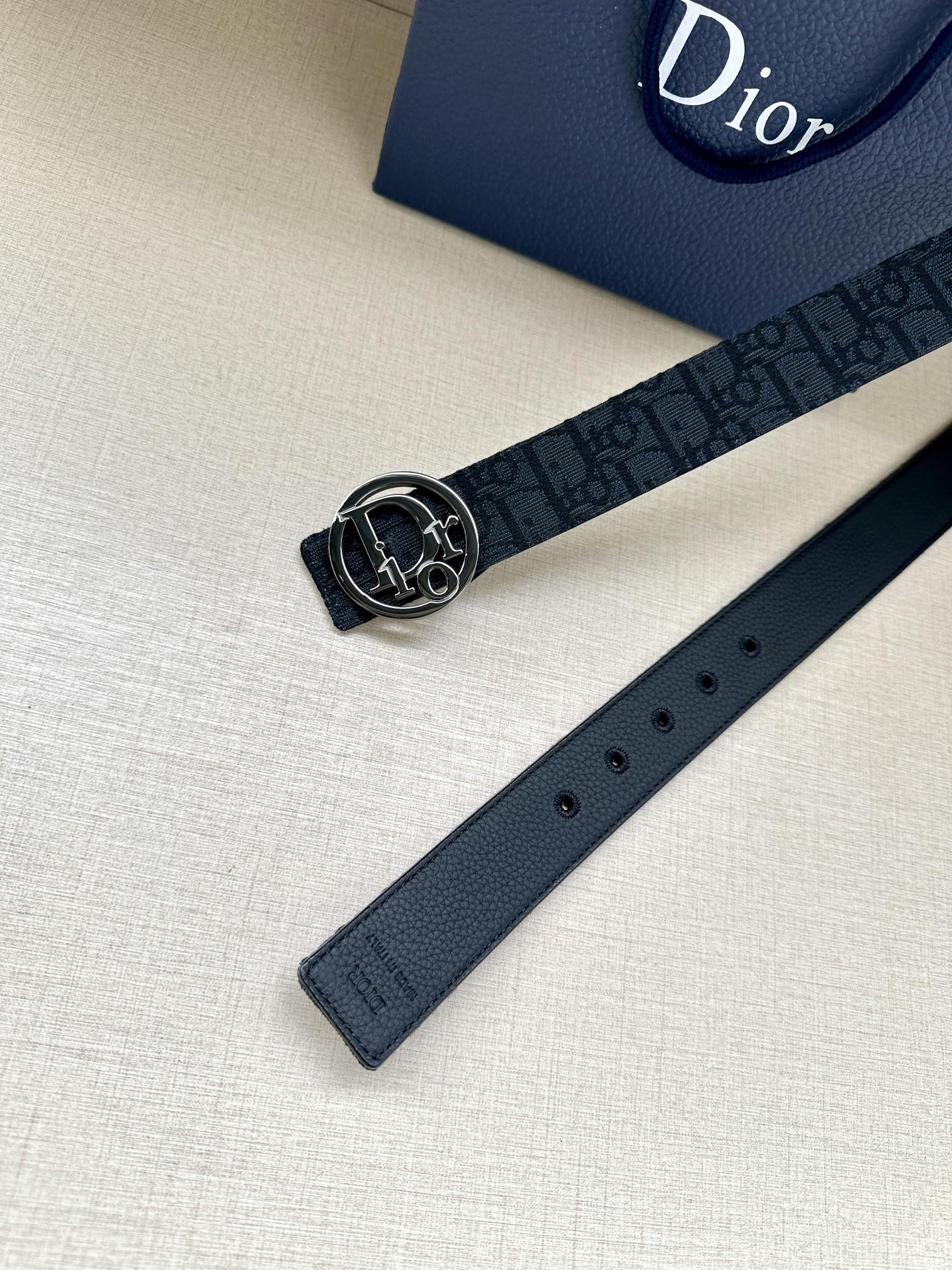 Dior Leather Belts 1:1 Mirror Version