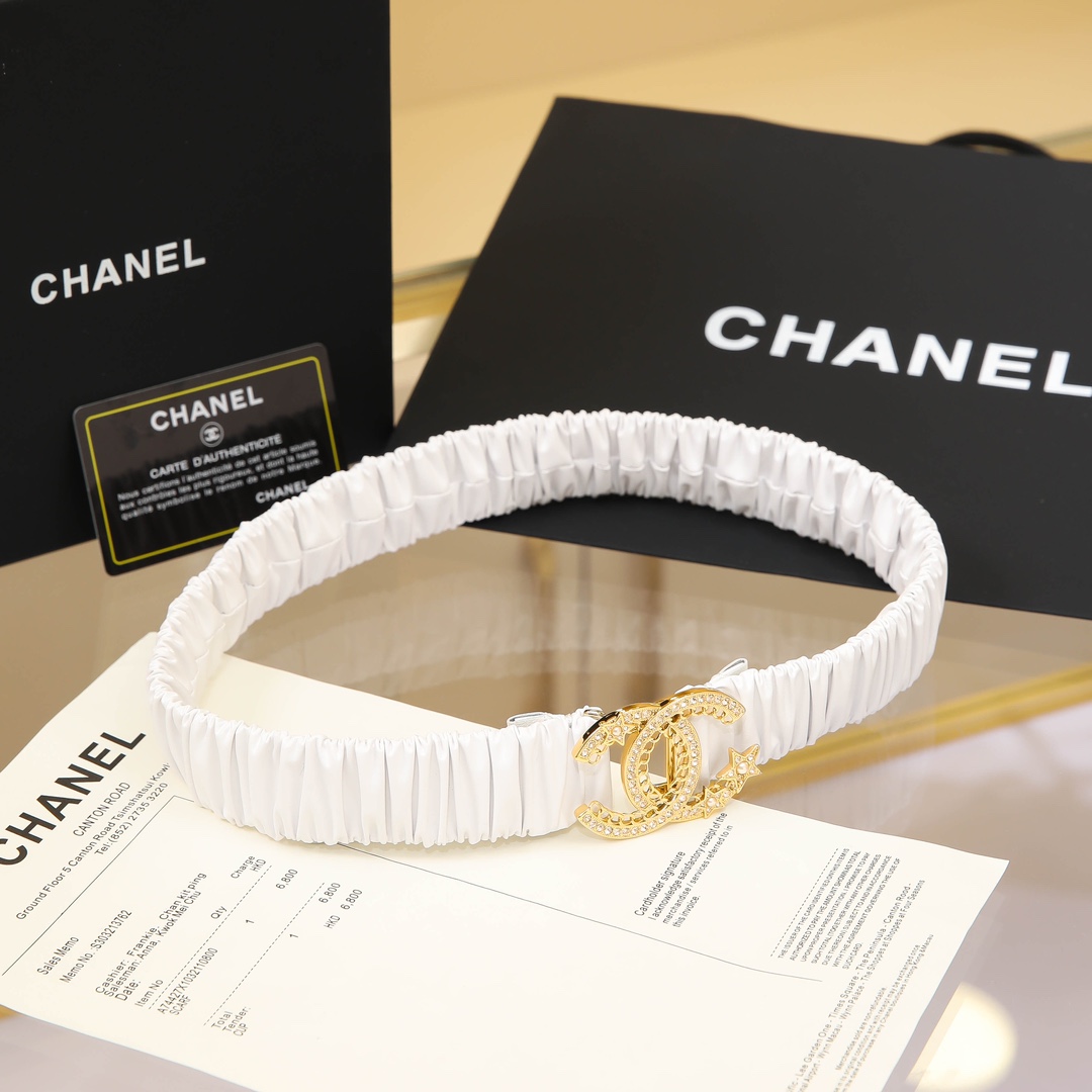 Chanel Leather Belts 1:1 Mirror Version