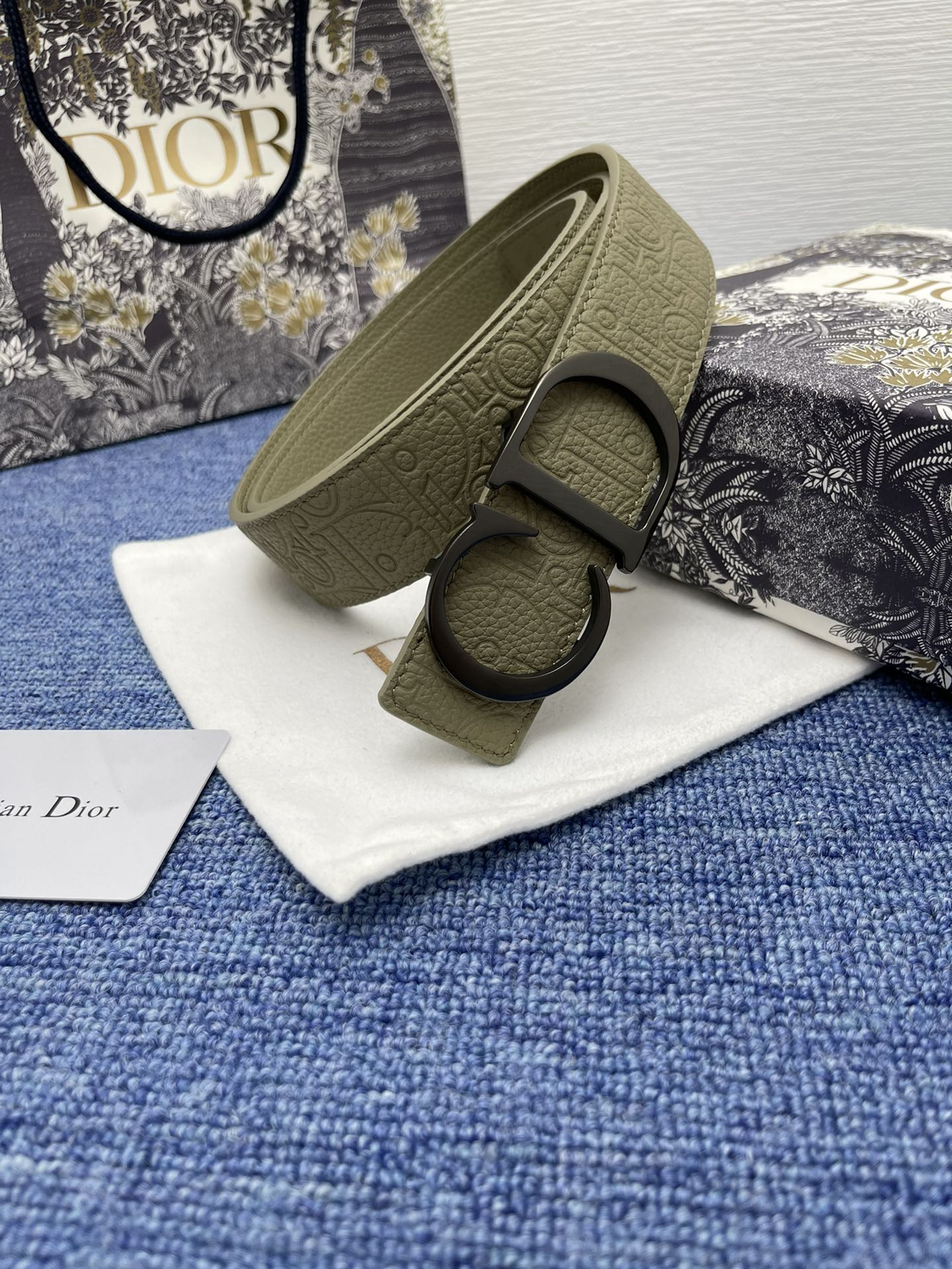 Dior Leather Belts 1:1 Mirror Version