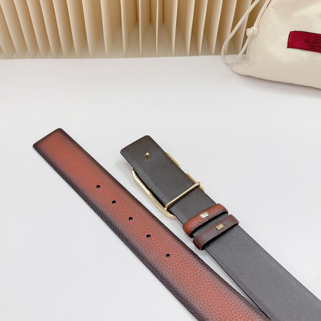 Valentino Leather Belts 1:1 Mirror Version