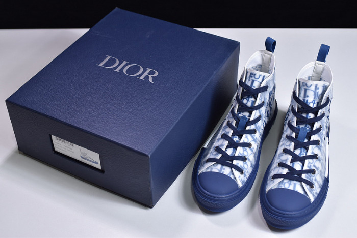 Dior B23 Oblique High Top Shoes(Replica)