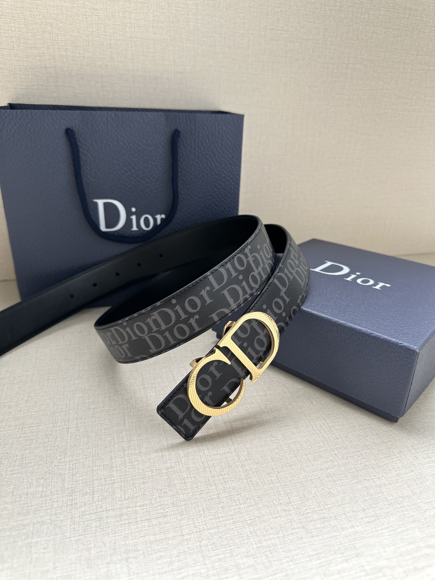 Dior Leather Belts 1:1 Mirror Version