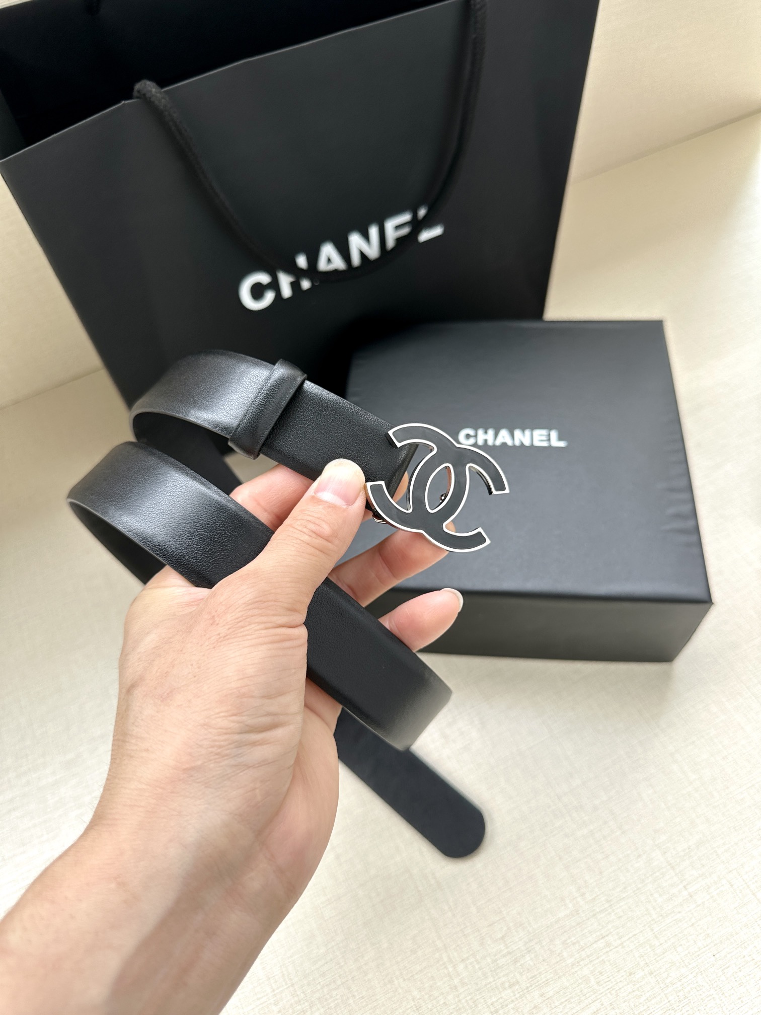 Chanel Leather Belts 1:1 Mirror Version