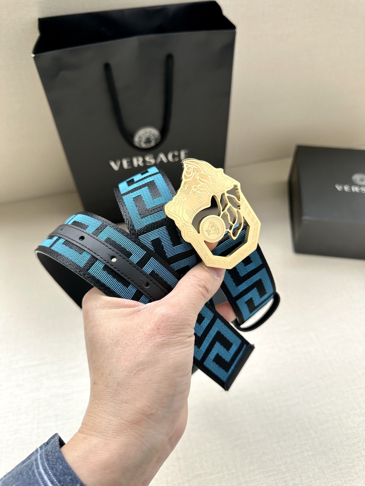 Versace Leather Belts 1:1 Mirror Version