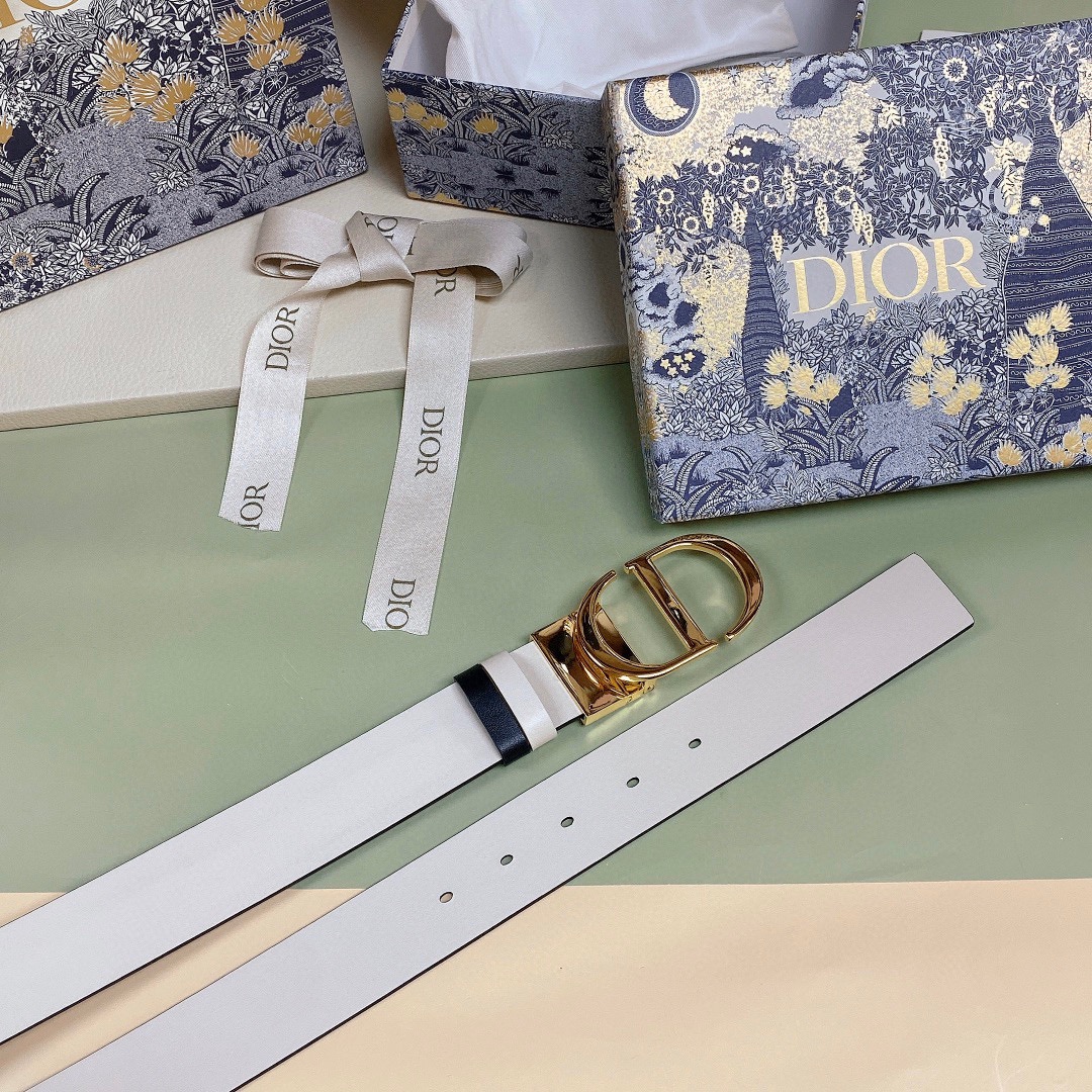 Dior Leather Belts 1:1 Mirror Version