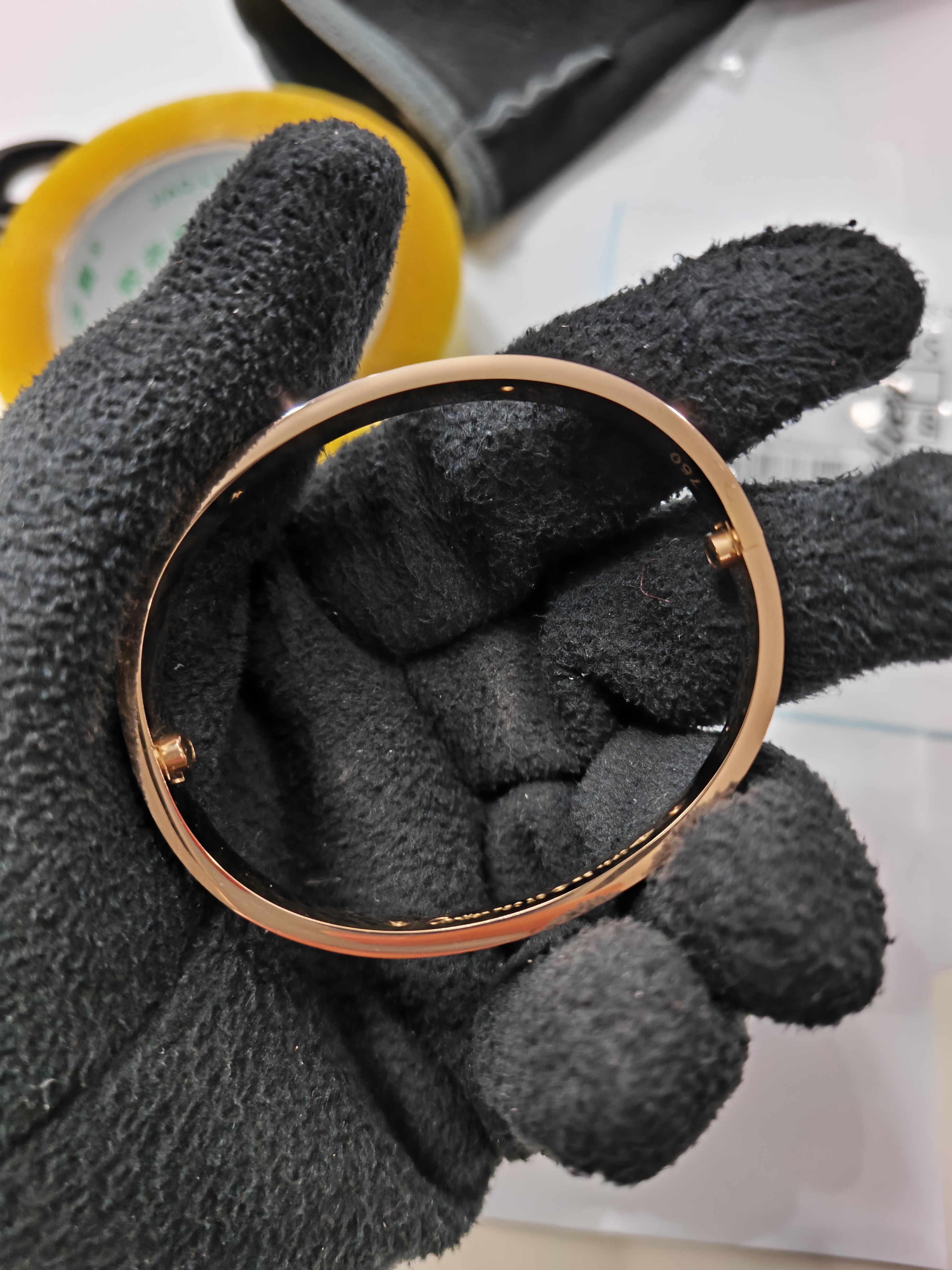 Cartier Four Diamonds Love Bracelet & Narrow Full Diamond Bracelet