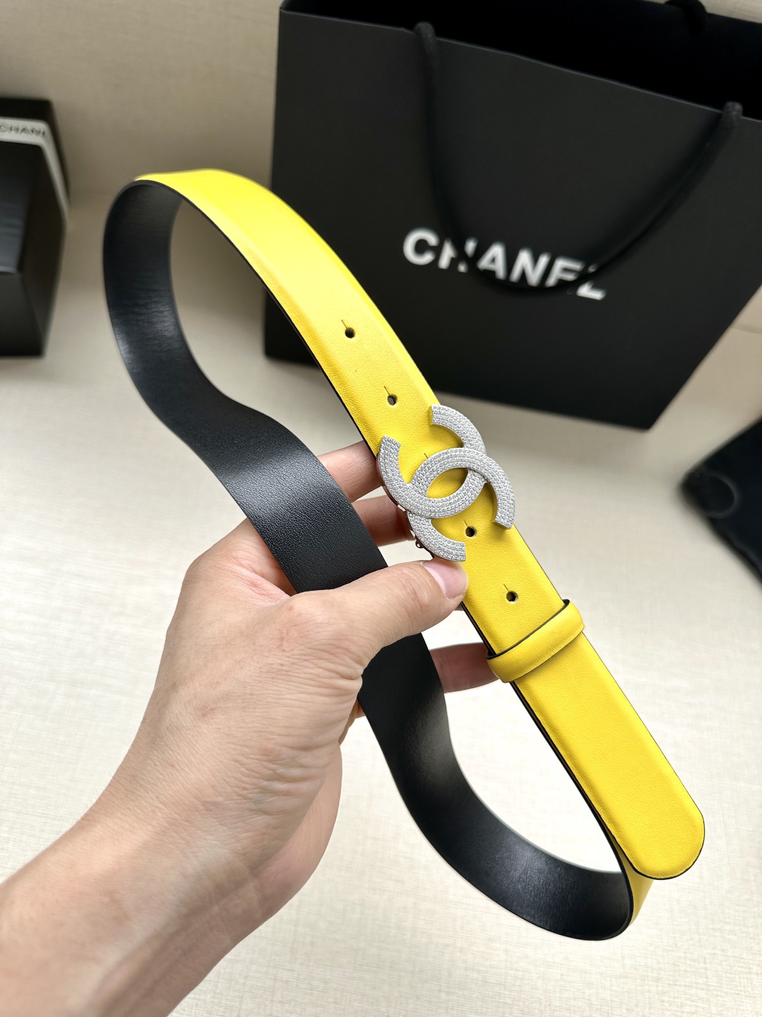 Chanel Leather Belts 1:1 Mirror Version