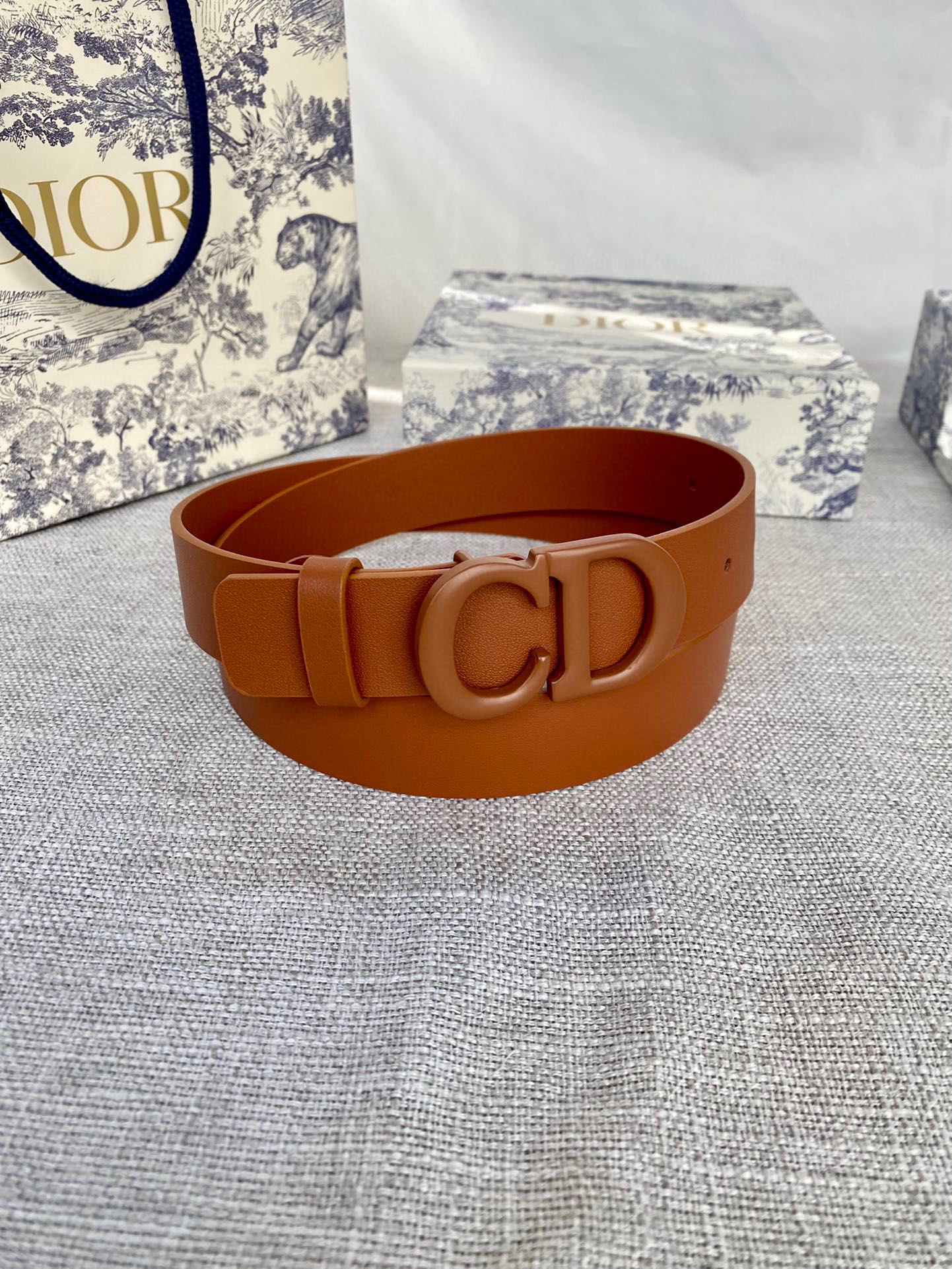 Dior Leather Belts 1:1 Mirror Version