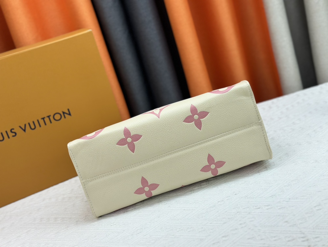 Louis Vuitton On The Go Tote M46542 Shoulder Bag Handbag