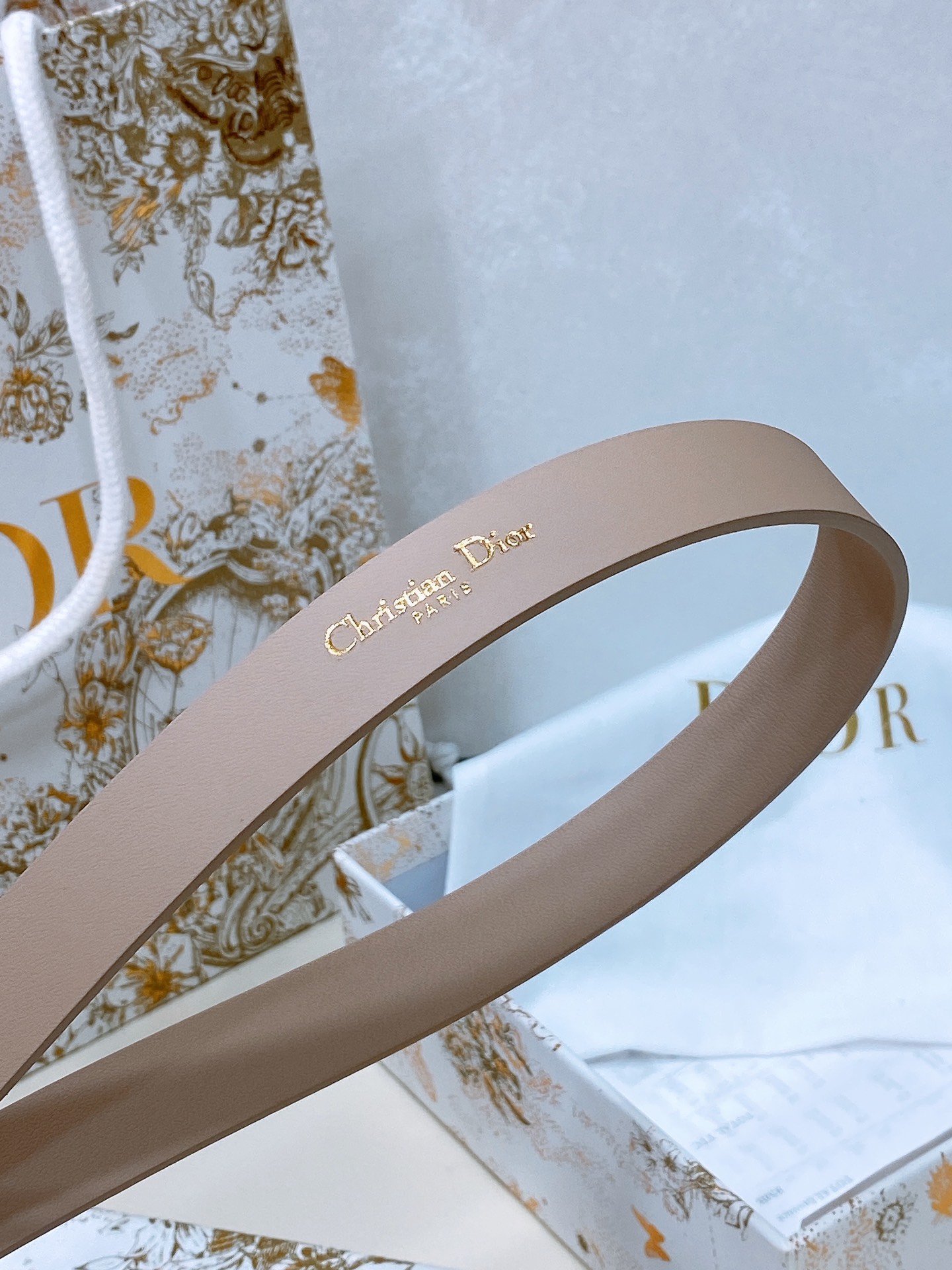 Dior Leather Belts 1:1 Mirror Version