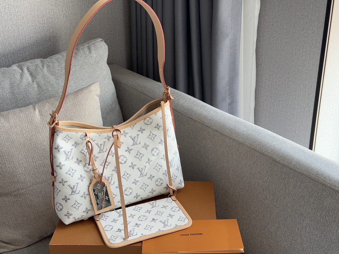 Louis Vuitton CarryAll M24707 M46203 M46197 Shoulder Bag Handbag