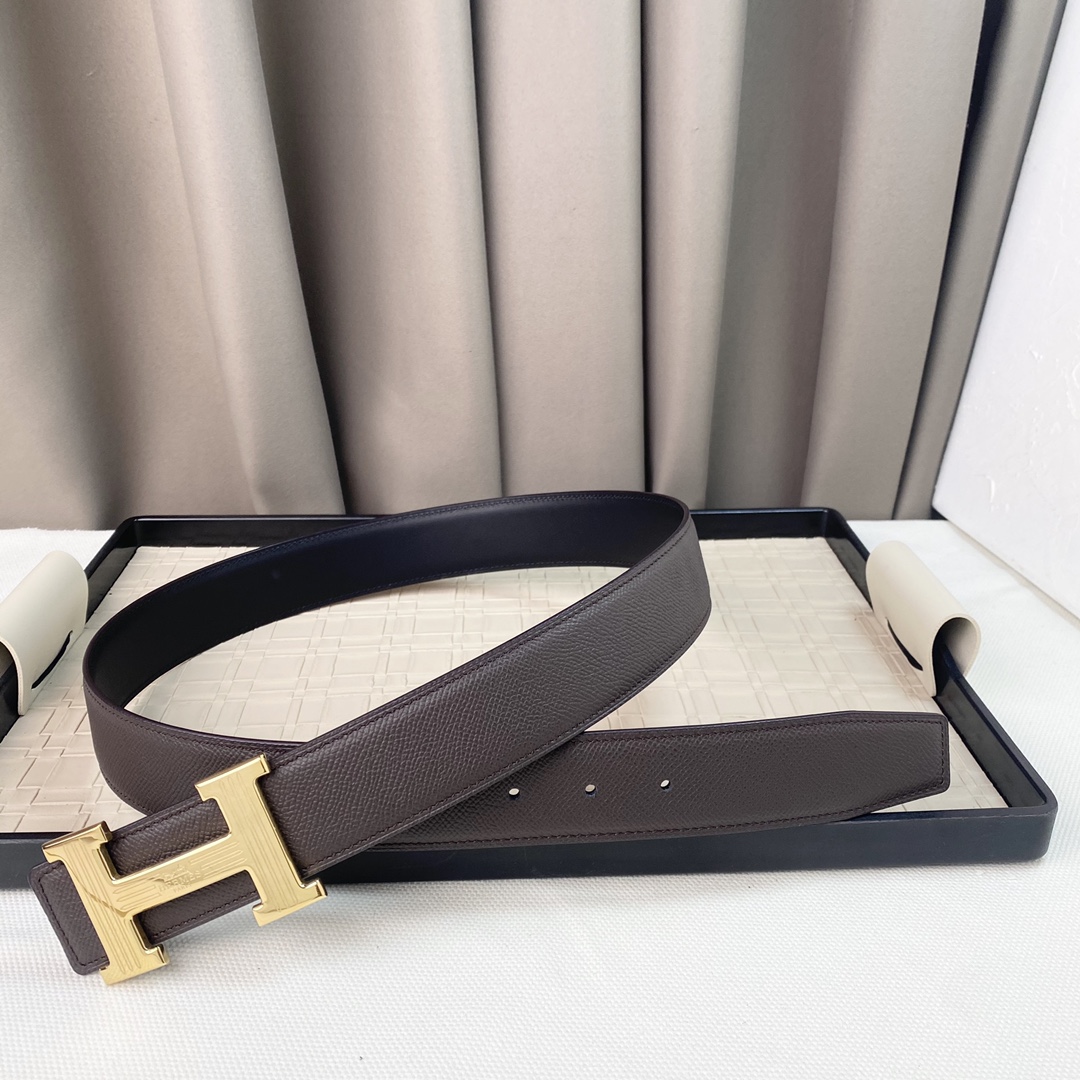 Hermes Leather Belts 1:1 Mirror Version