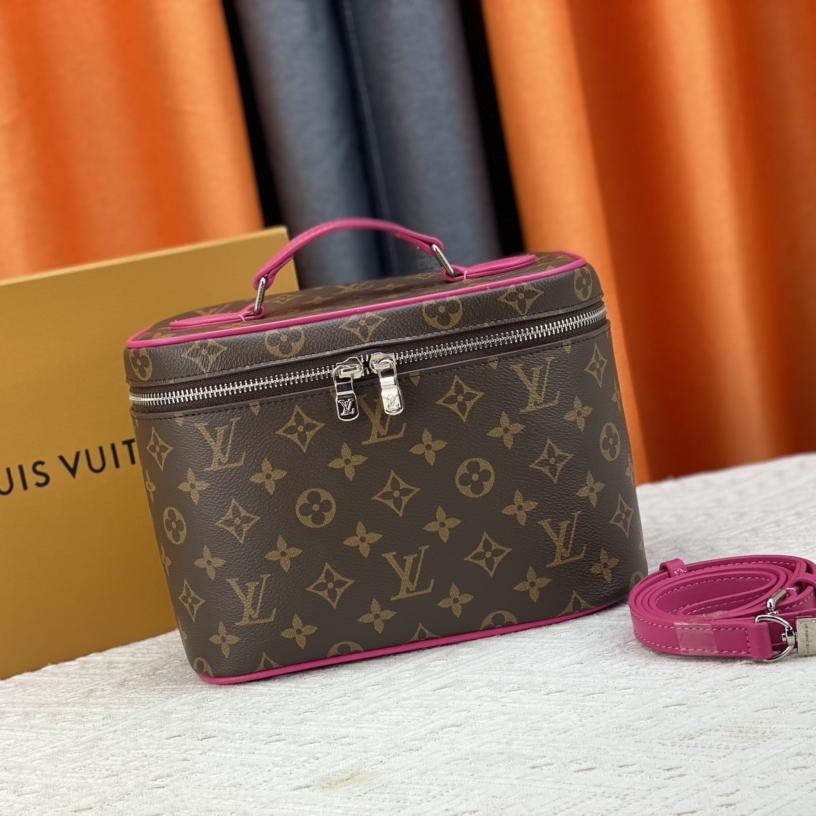Louis Vuitton LV Nice Leather Cosmetic Bag Handbag M42265&M44495&M44936 Top quality (Replica)