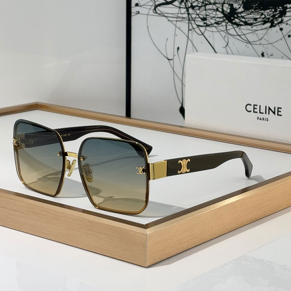 Celine  Recycle Metal frame  sunglasses Top quality （Replica）