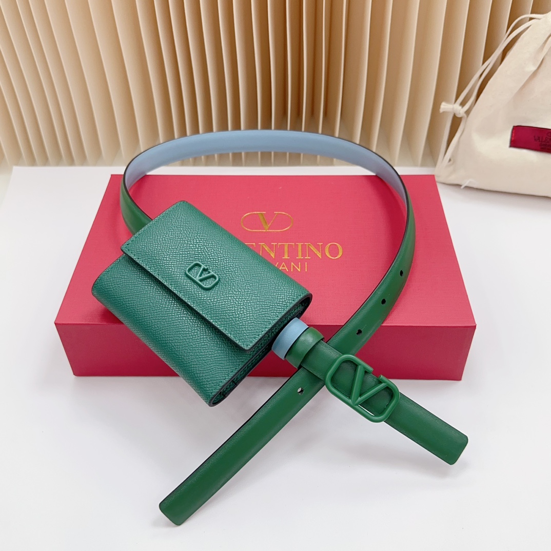 Valentino Leather Belts 1:1 Mirror Version