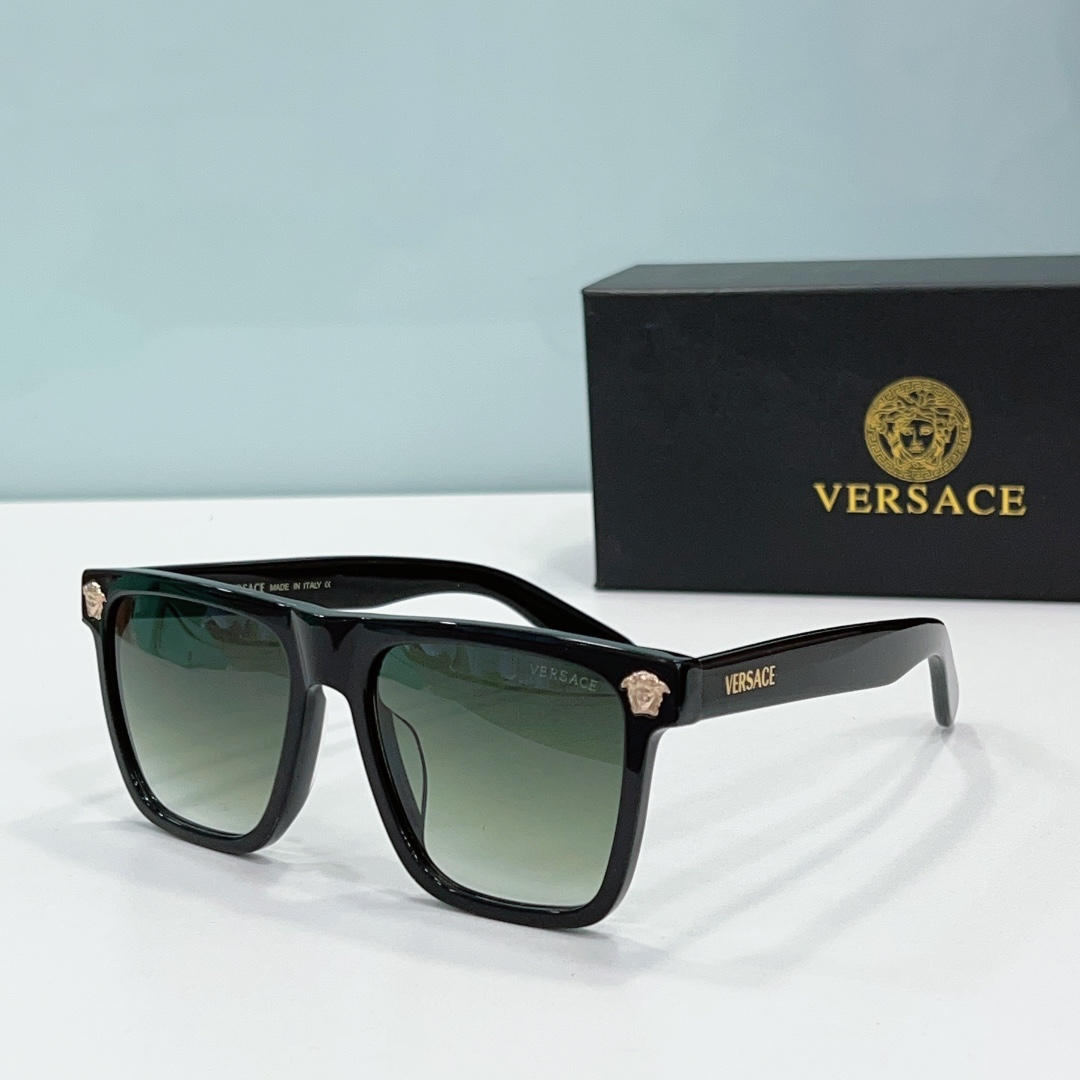 Versace  Frame leg Logo Sunglasses Top Quality（Replica）