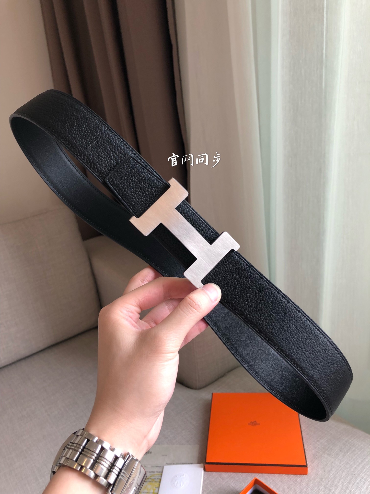 Hermes Leather Belts 1:1 Mirror Version