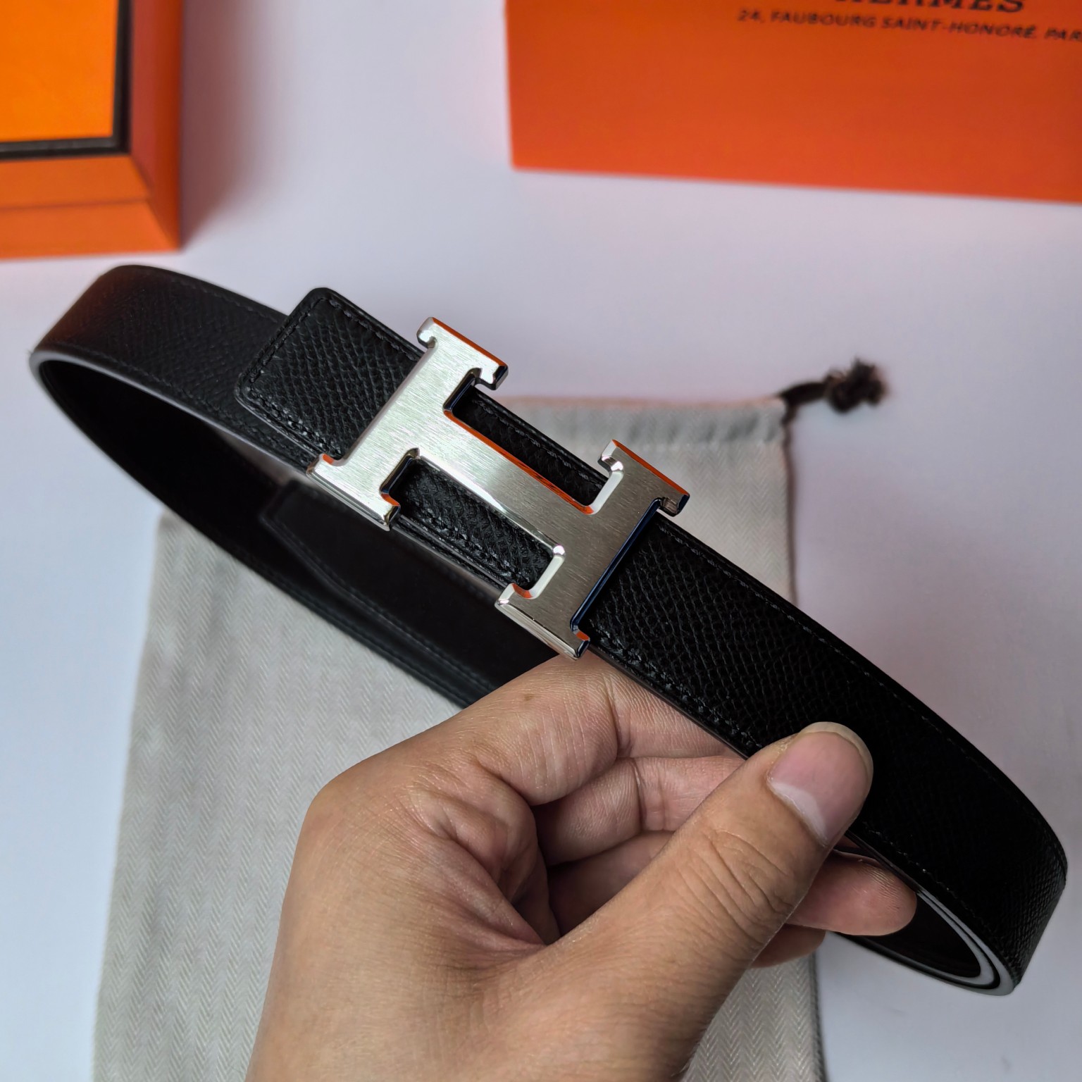 Hermes Leather Belts 1:1 Mirror Version