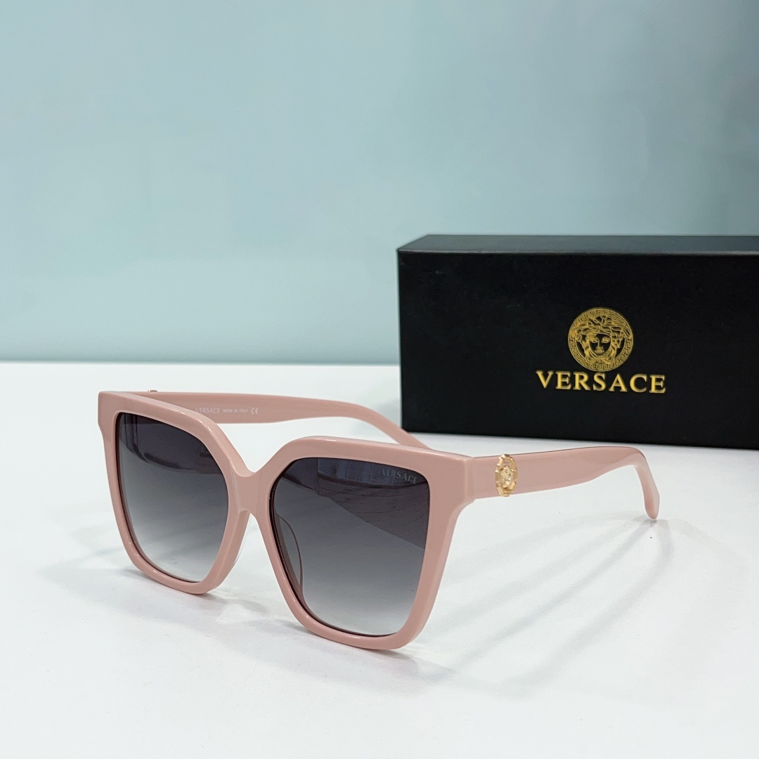 Versace  Mirror leg Logo  Sunglasses Top Quality（Replica）