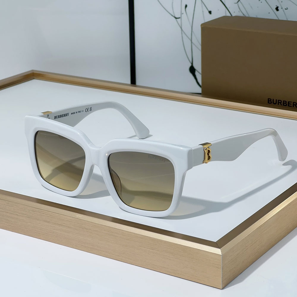 Burberry  Mirror leg Logo Sunglasses Top quality （Replica）