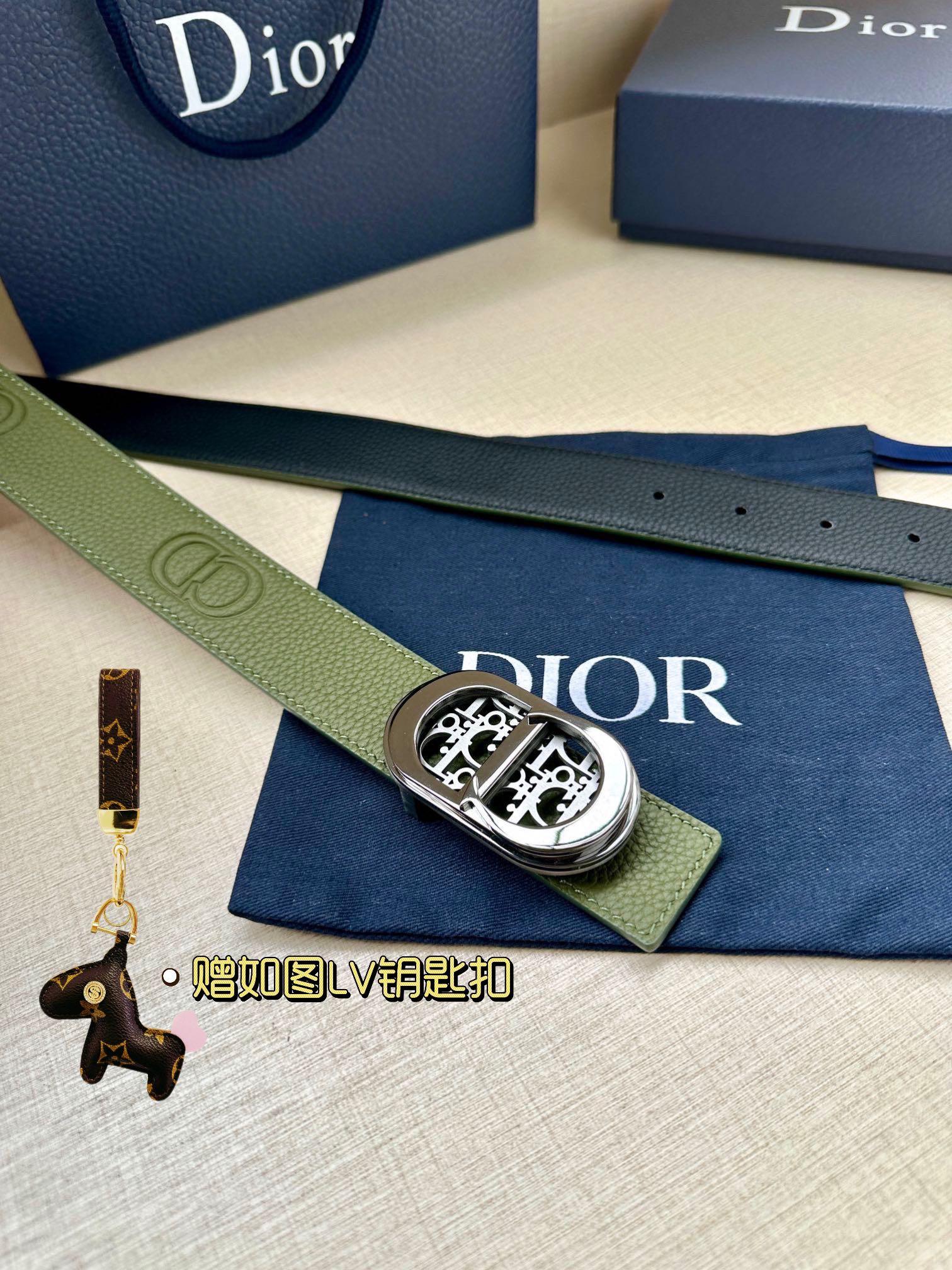Dior Leather Belts 1:1 Mirror Version
