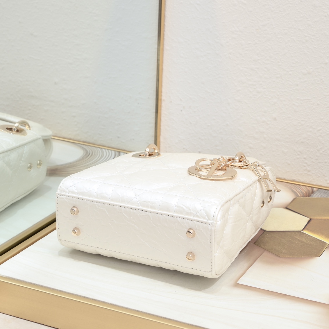 Dior Lady D-sire My Abcdior Shoulder Bag Handbag