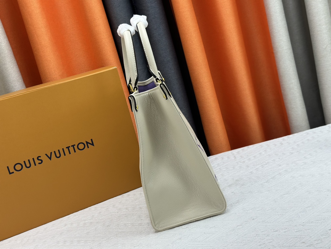 Louis Vuitton On The Go Tote M46542 Shoulder Bag Handbag