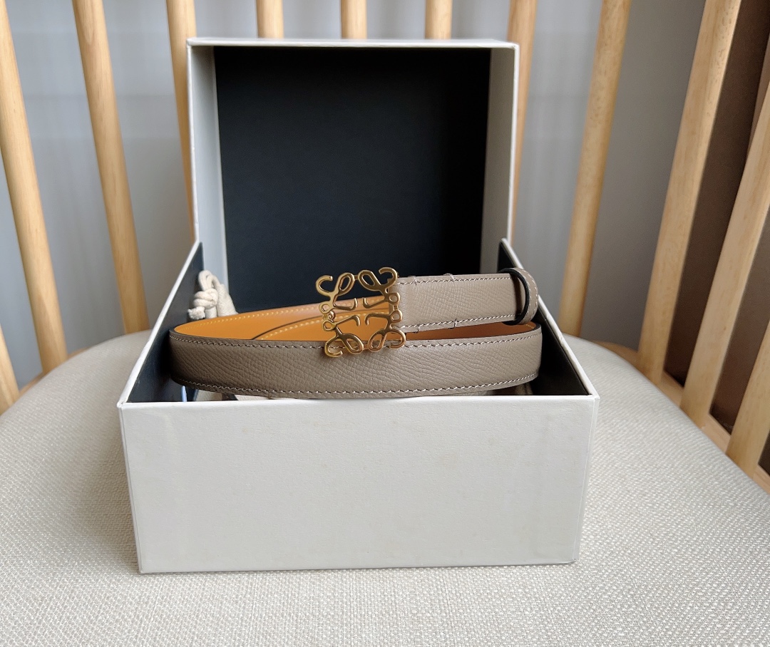 Loewe Leather Belts 1:1 Mirror Version