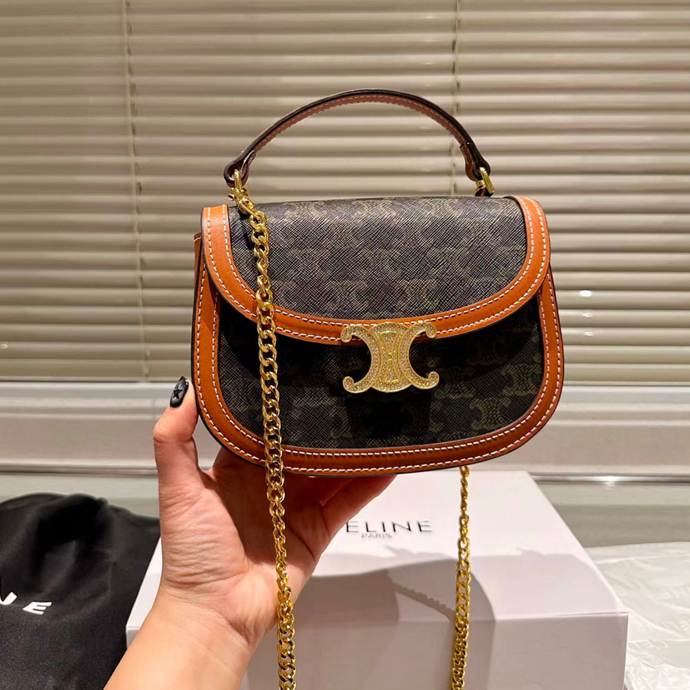 CELINE Triomphe Besace Handbag(Replica)