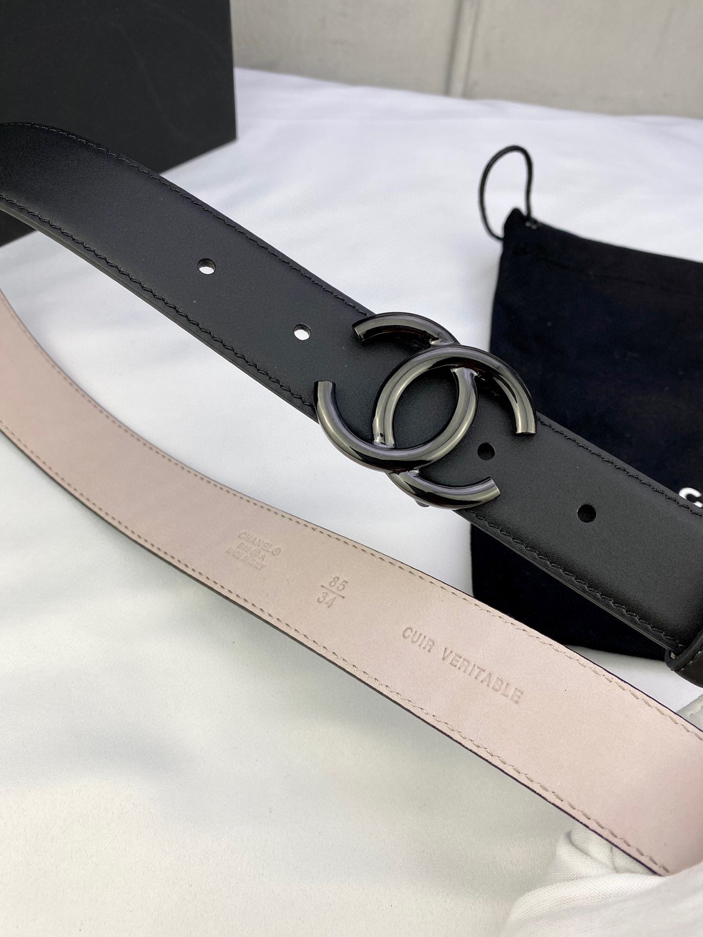 Chanel Leather Belts 1:1 Mirror Version