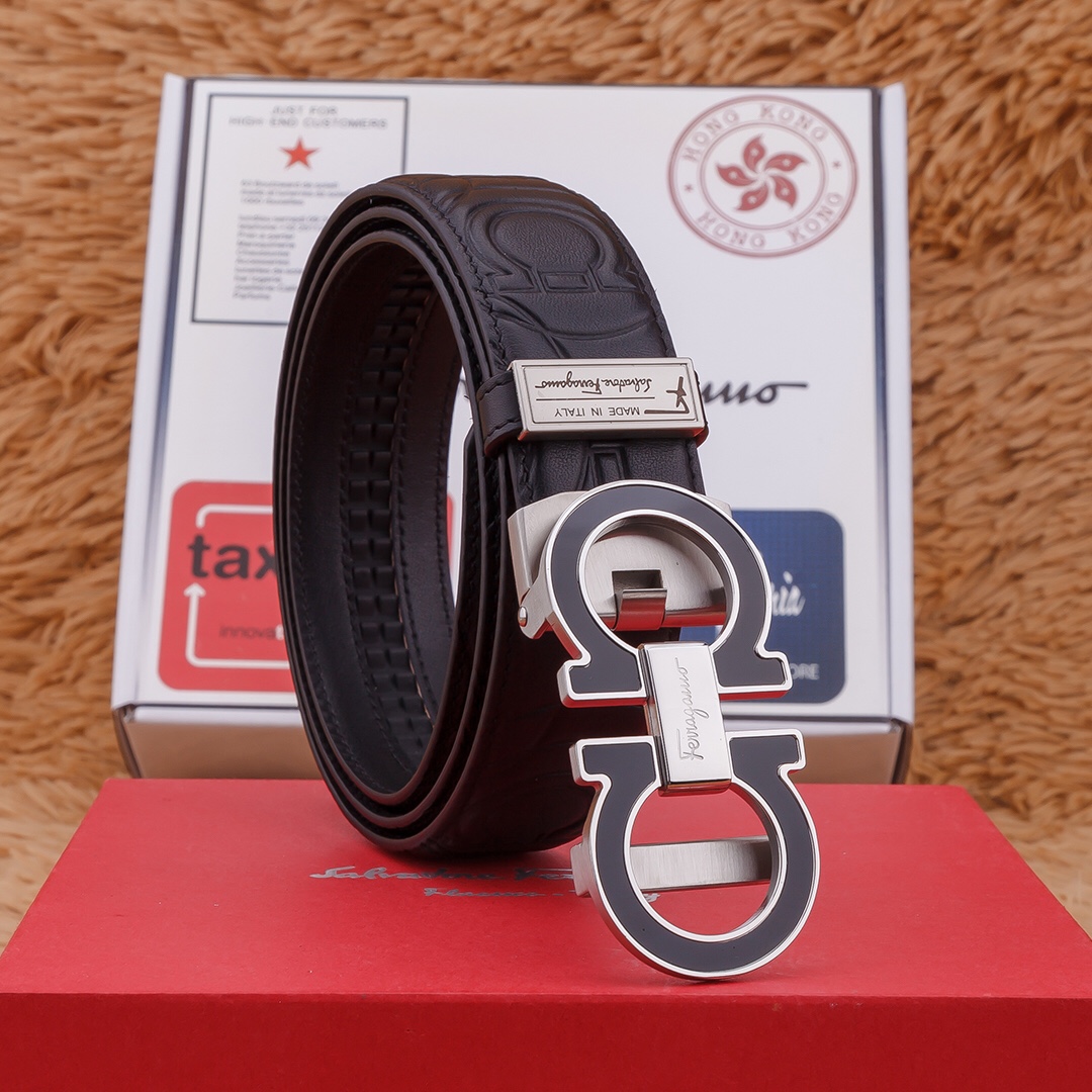 Ferrgamo Leather Belts 1:1 Mirror Version