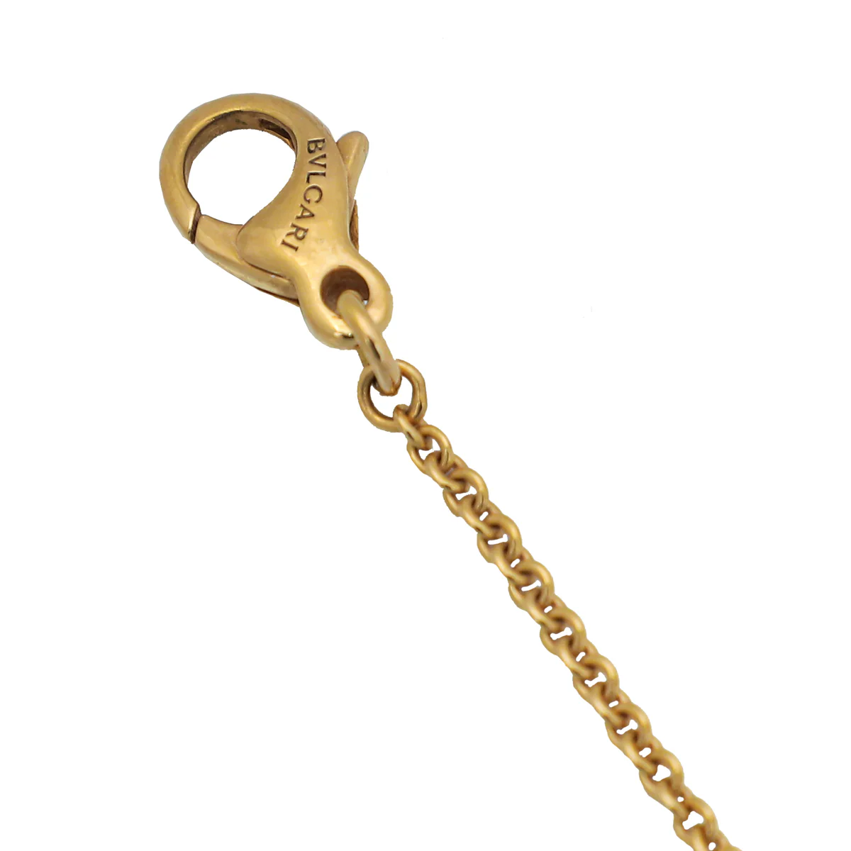 Bvlgari 18K Rose Gold Black Ceramic B Zero1 Design Legend Necklace