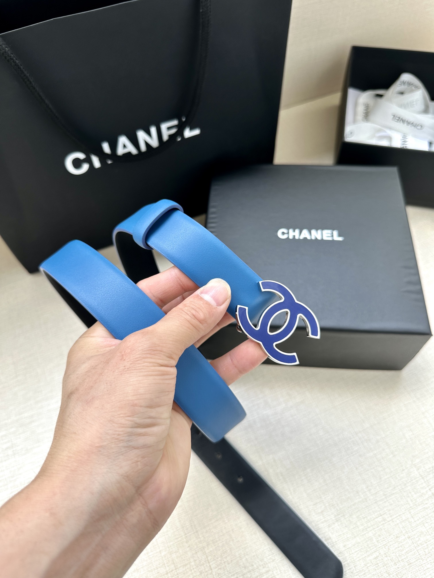 Chanel Leather Belts 1:1 Mirror Version