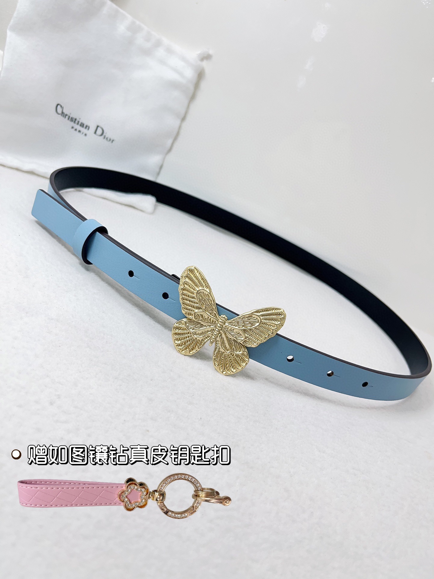 Dior Leather Belts 1:1 Mirror Version