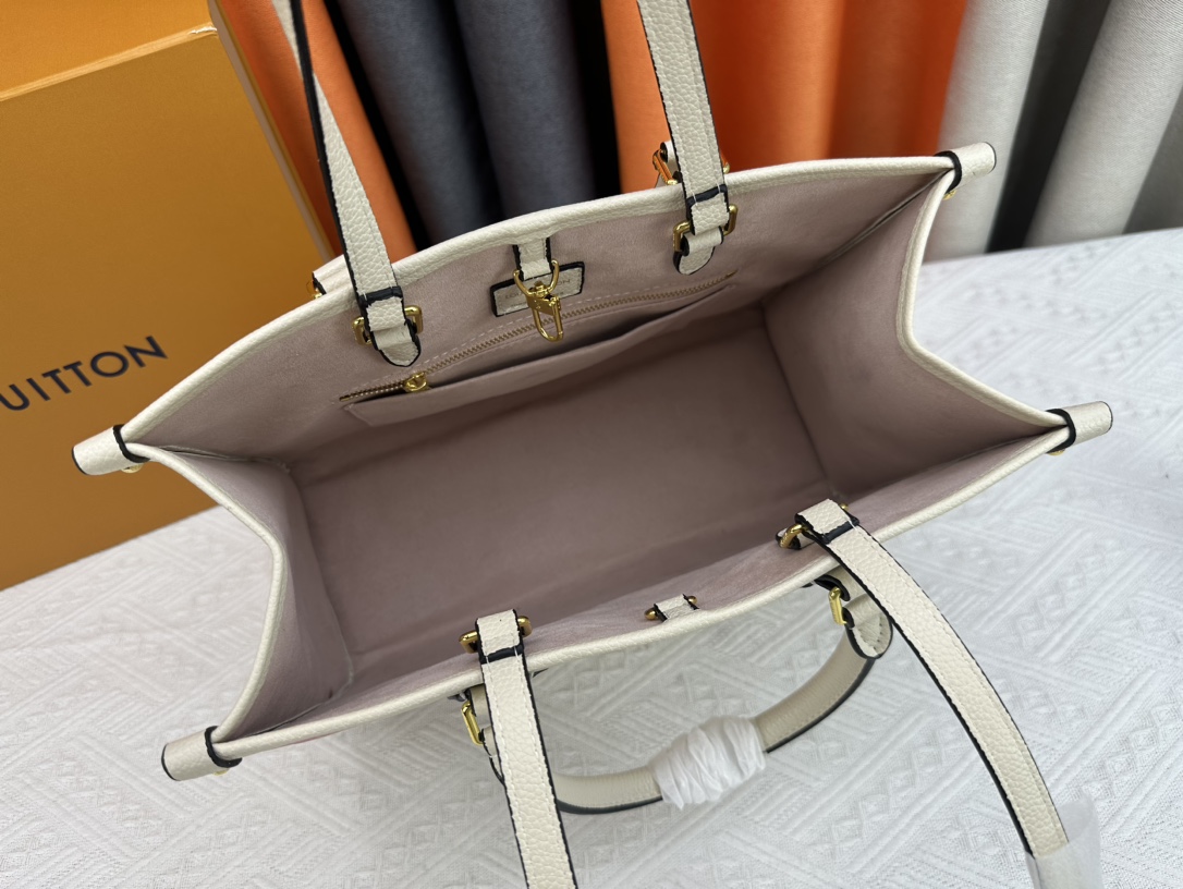 Louis Vuitton On The Go Tote M46542 Shoulder Bag Handbag