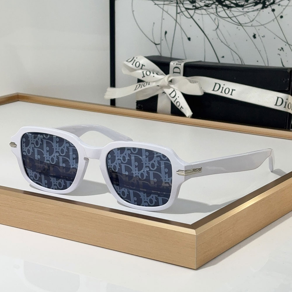 Dior Logo Letter Lrregular Shaped Sunglasses Top quality (Replica）