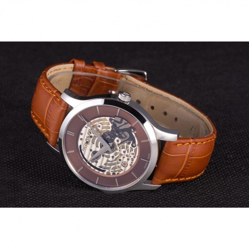 Complications Dial Brown 42 mm, Stainless Steel