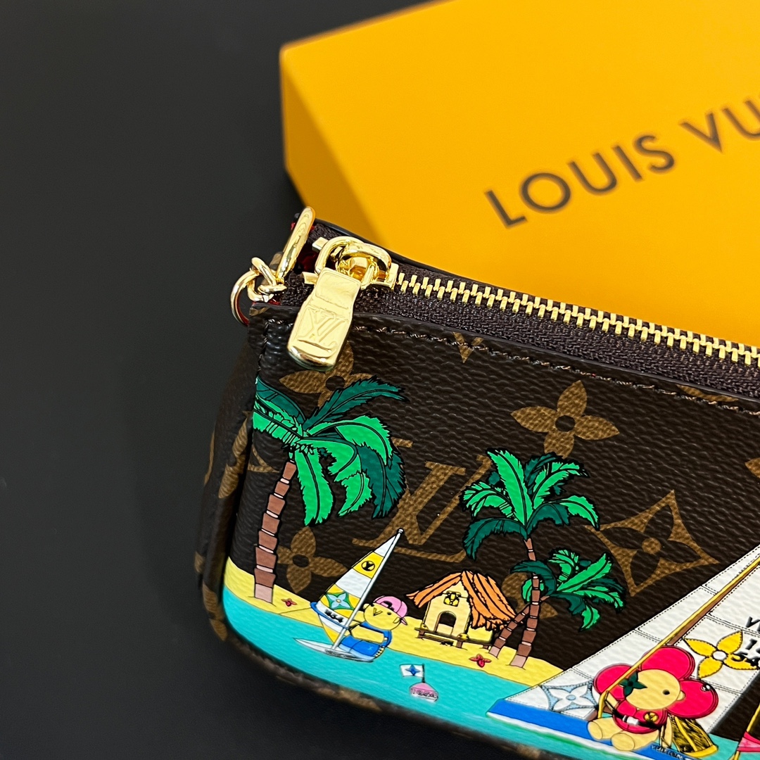 Louis Vuitton Multi Pochette Accessories Mini Bag Purse