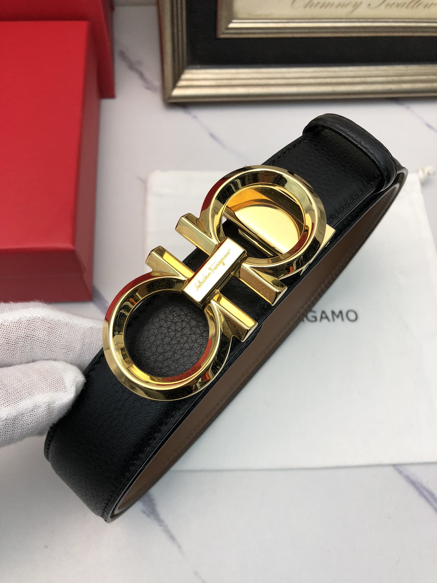 Ferrgamo Leather Belts 1:1 Mirror Version