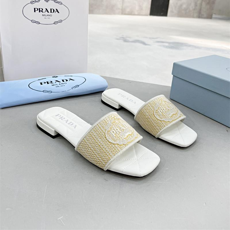 Prada Comfortable Flip-Flops Slide Sandal (Replica)